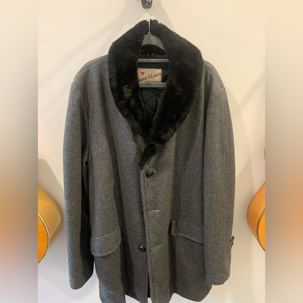 Mens Vintage Peacoat